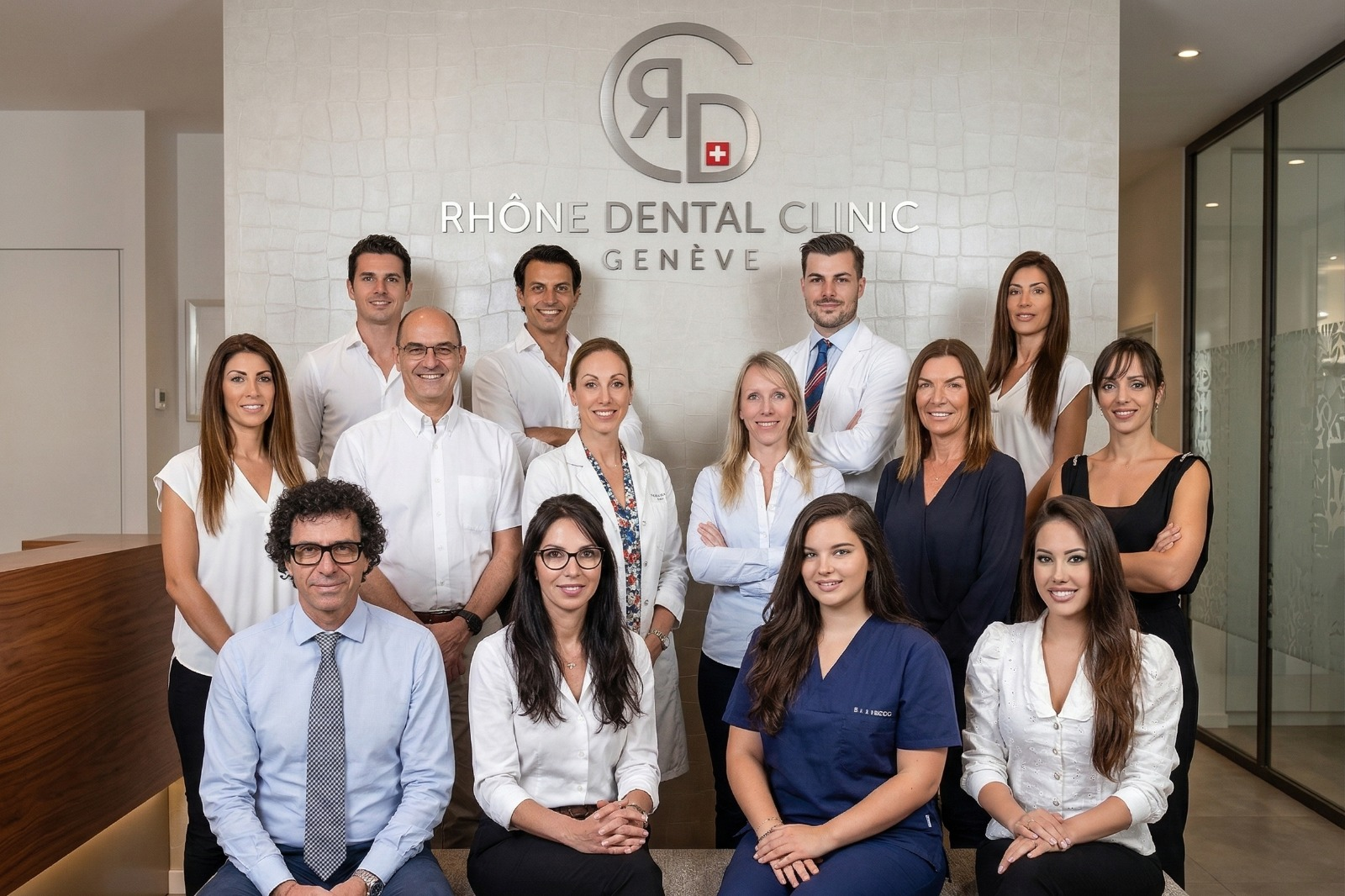 Notre equipe de dentistes a Geneve - plus de 12 specialistes